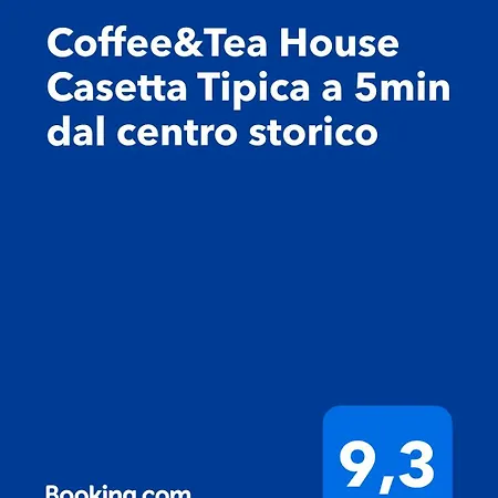 Coffee&tea House Casetta Tipica A 5min Dal Centro Storico Vakantiehuis
